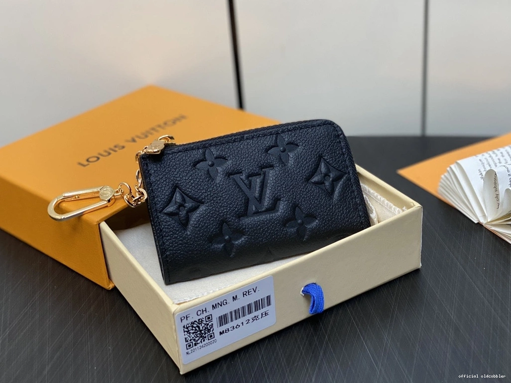 Official oldcobbler LOUIS WALLET-11*7*1.5cm Noa VUITTON 0802